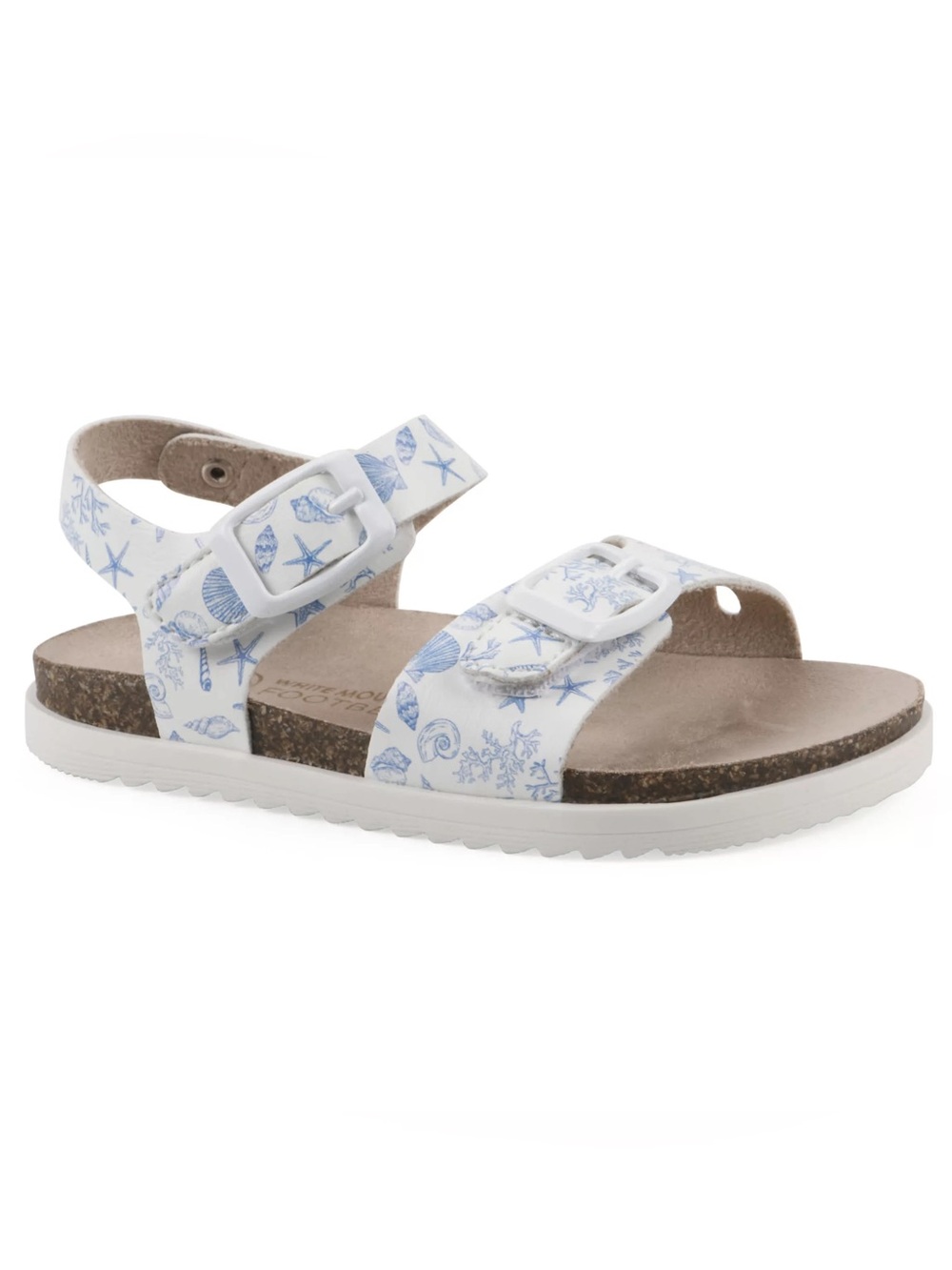 White Mountain footbed sandals